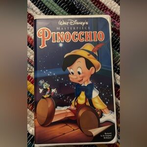 Pinocchio Disney VHS